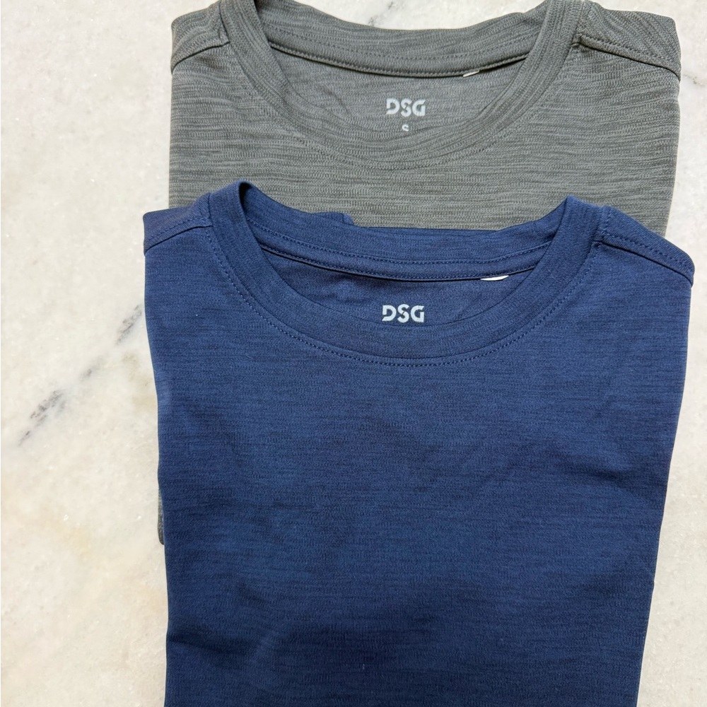 DSG Dark Gray & Navy Blue Tees